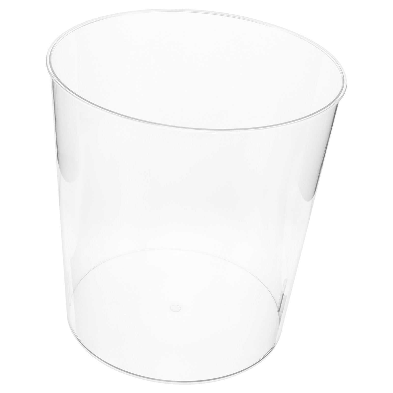 Aquarium Goldfish - Shatterproof Clear Small Round Desktop Fish
