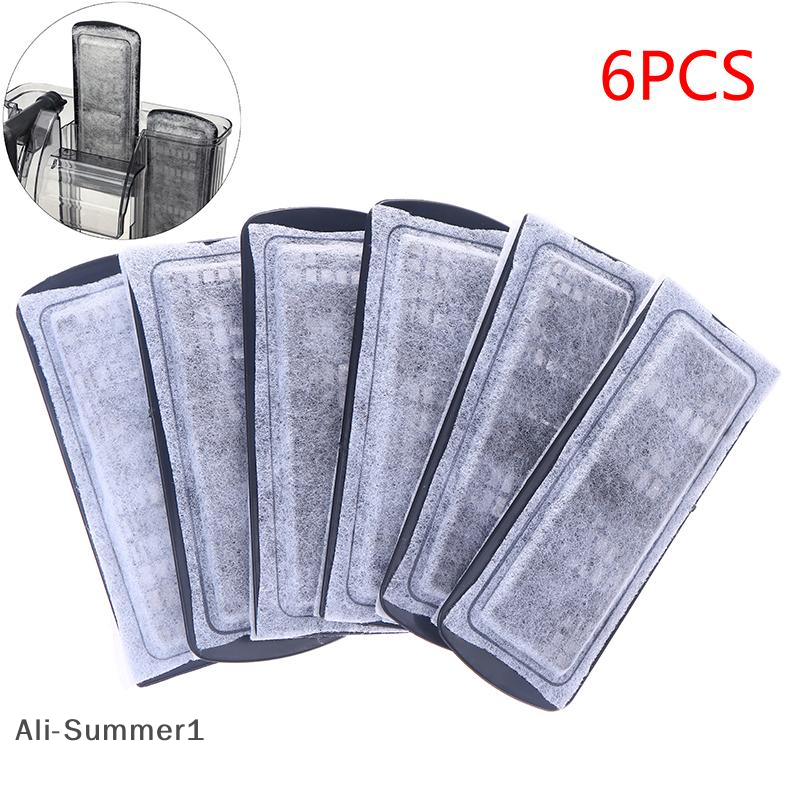 Aquarium Goldfish - 6Pcs Aquarium Filter Cotton Replacement Wall‑Mounted