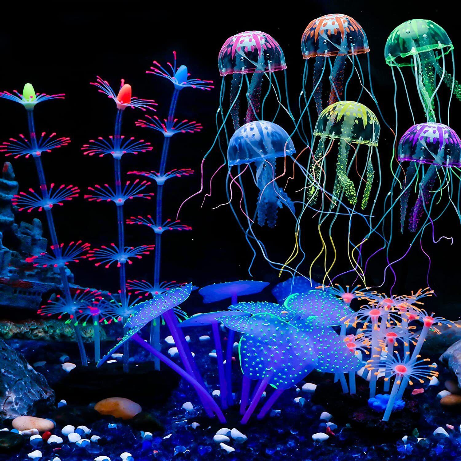 Silicone Glowing Landscape Art - Aquarium Fish Only recension och pris