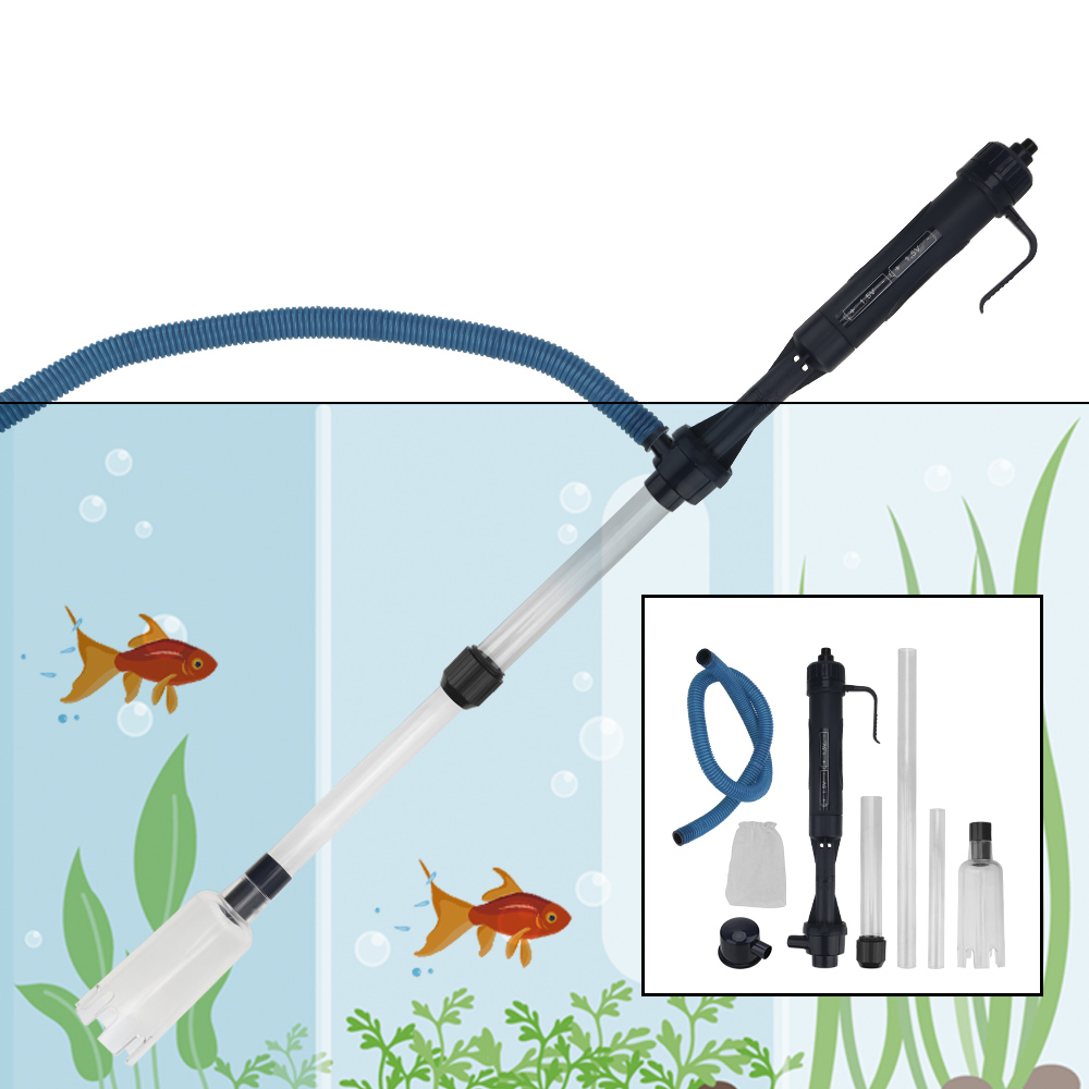 Electric Water Change Pump Fil - Aquarium Fish Waste Collector recension och pris