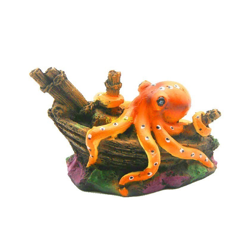 Resin Octopus Statue Ornaments - Aquarium Fish Only recension och pris