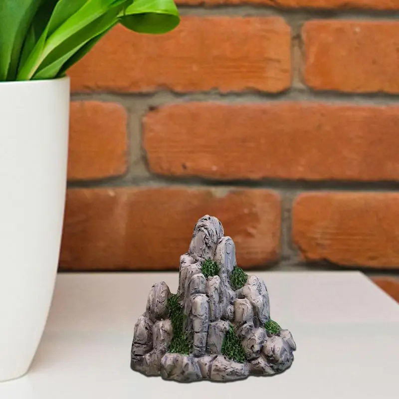 Mini Mountain Miniature Fake S - Aquarium Decoration Rock recension och pris
