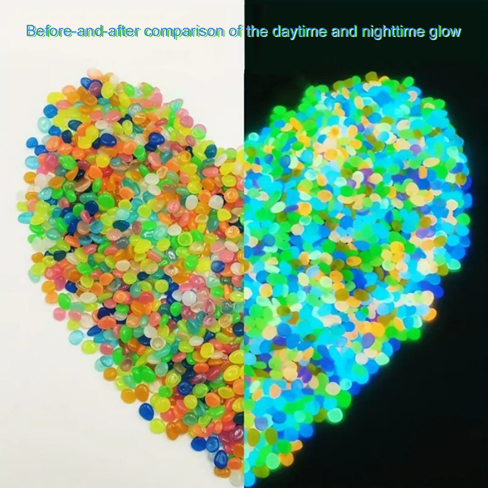 200-1000 Pcs Luminous Rock Sto - Aquarium Decoration Rock recension och pris