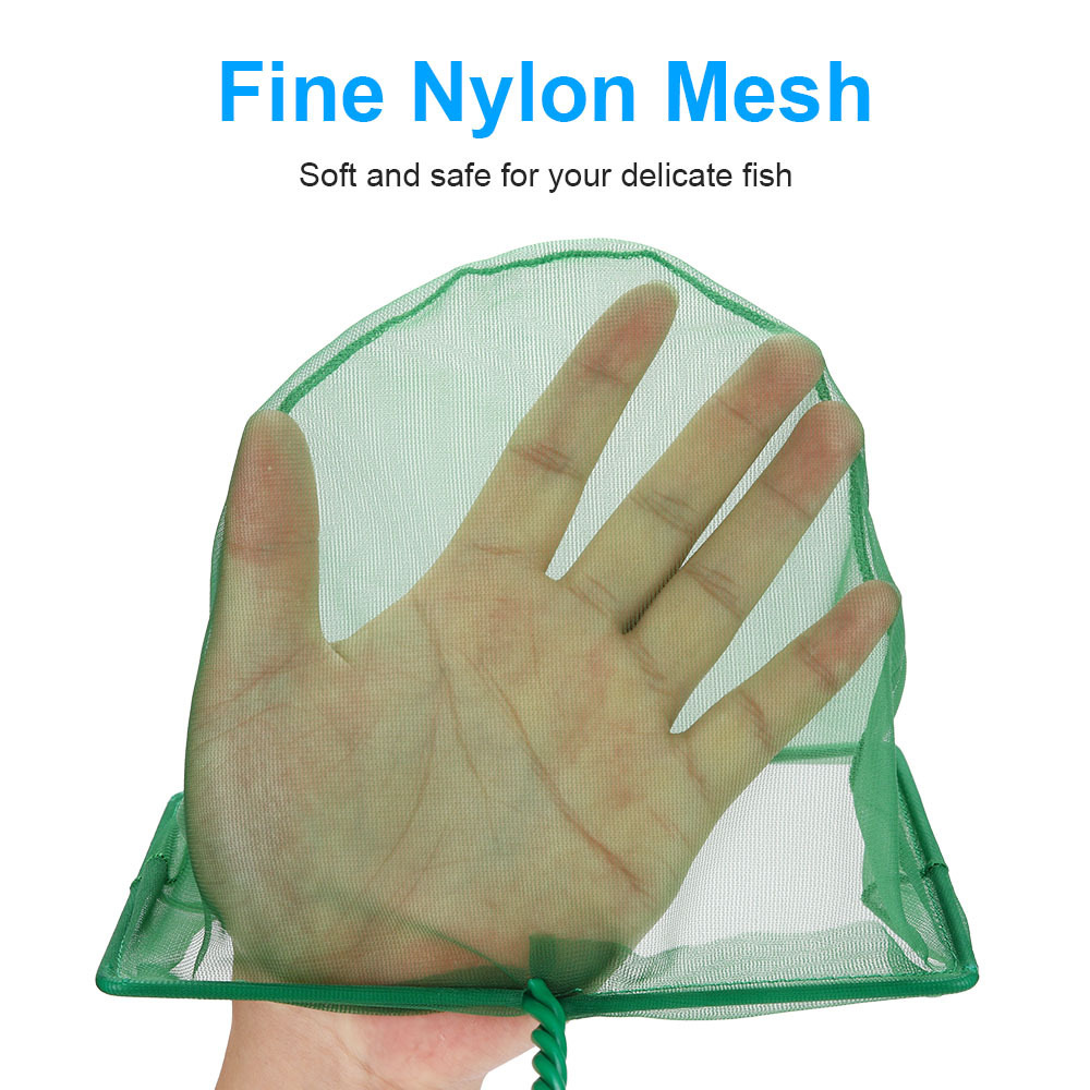 3-10inch Fish Net Long Handle  - Aquarium Fish Long recension och pris