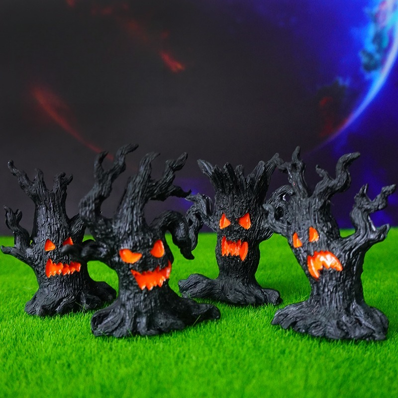 Halloween Haunted Tree Monster - Aquarium Fish Monster recension och pris