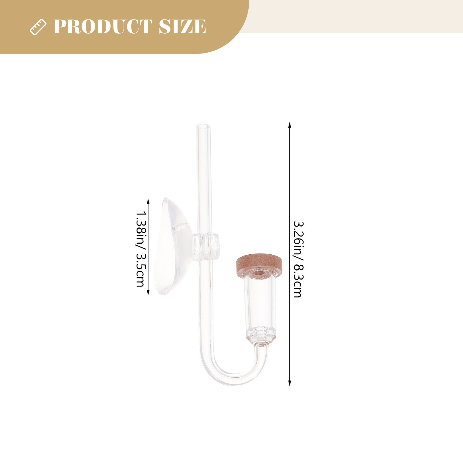 Co2 Diffuser for Aquarium Tran - Aquarium Fish Rate recension och pris