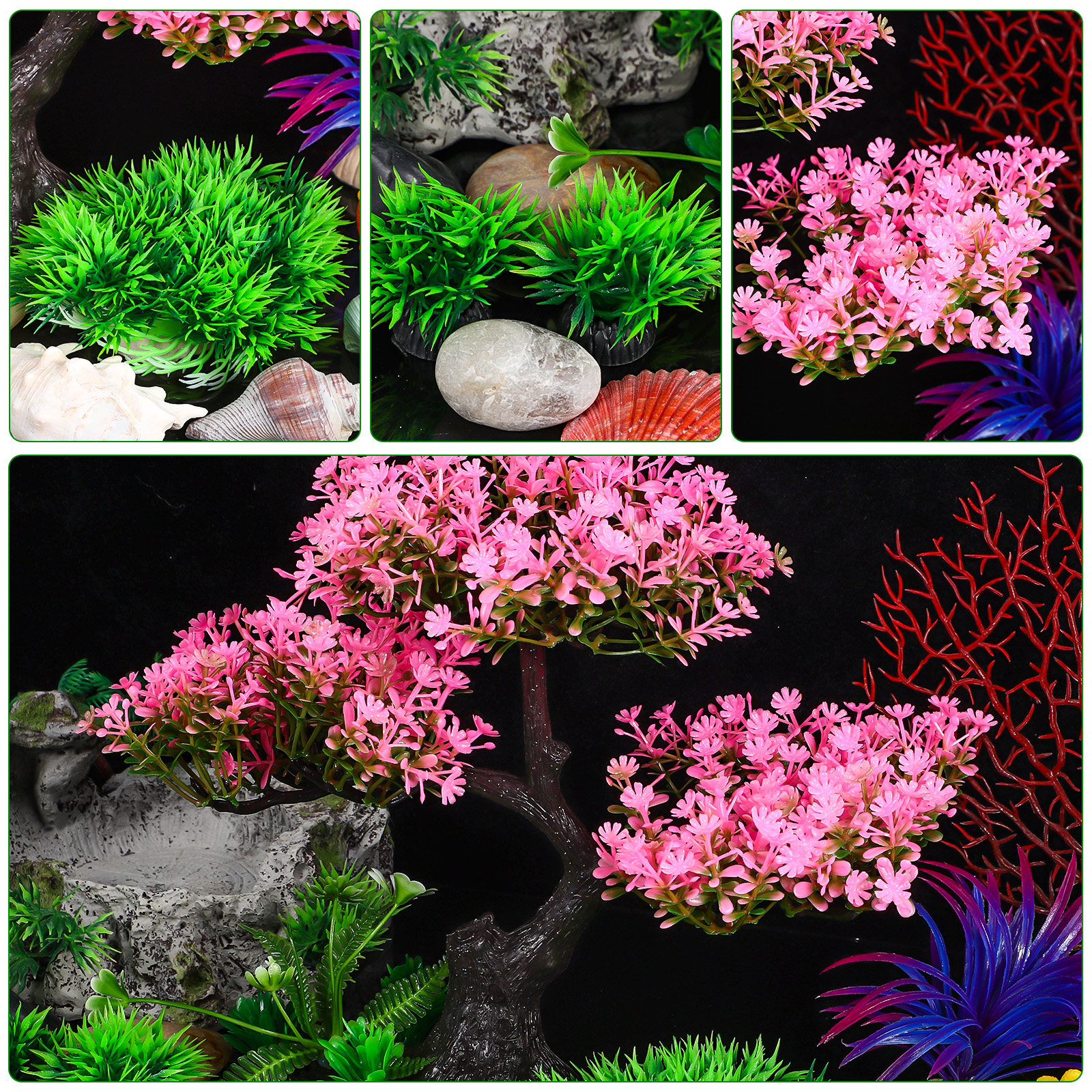 Artificial Plants Indoor Aquar - Aquarium Fish Only recension och pris