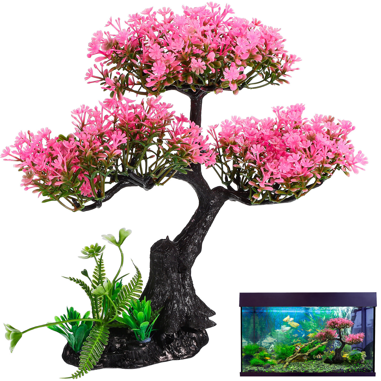 Artificial Plants Indoor Aquar - Aquarium Fish Only recension och pris