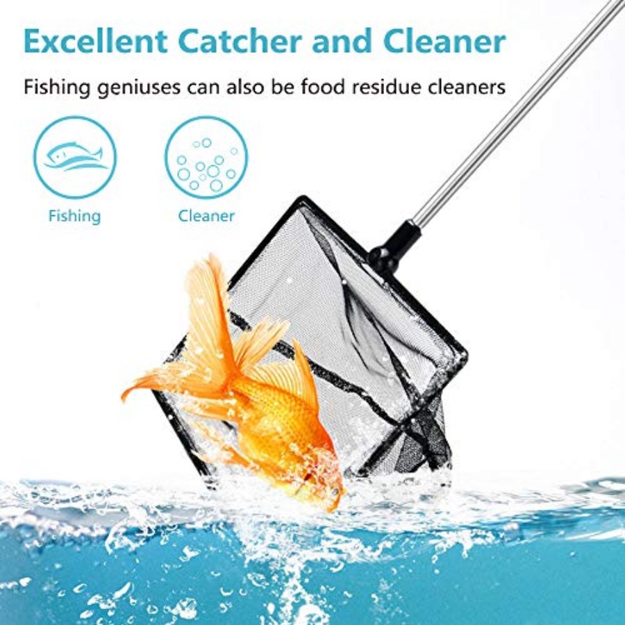 Aquarium Fish Net Fine Mesh Fi - Aquarium Fish Long recension och pris