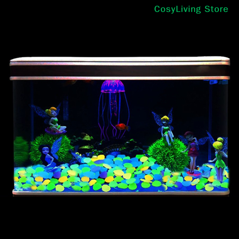 100Pcs/Bag Outdoor Luminous St - Aquarium Decoration Rock recension och pris