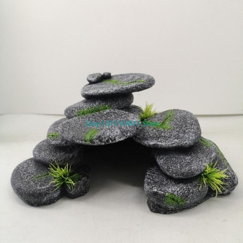 Aquariums Rock Stone Cave Deco - Aquarium Fish Hideout recension och pris