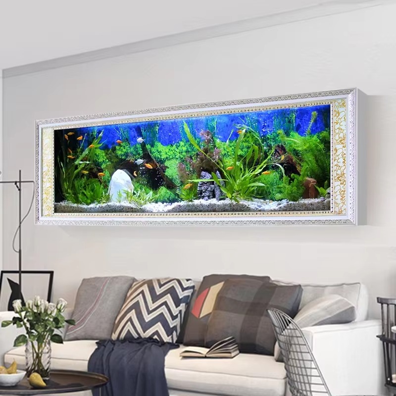 Wall-Mounted Picture Frame Gla - Fish In Aquarium Picture recension och pris