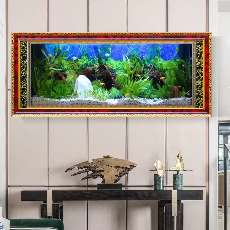 Wall-Mounted Picture Frame Gla - Fish In Aquarium Picture recension och pris
