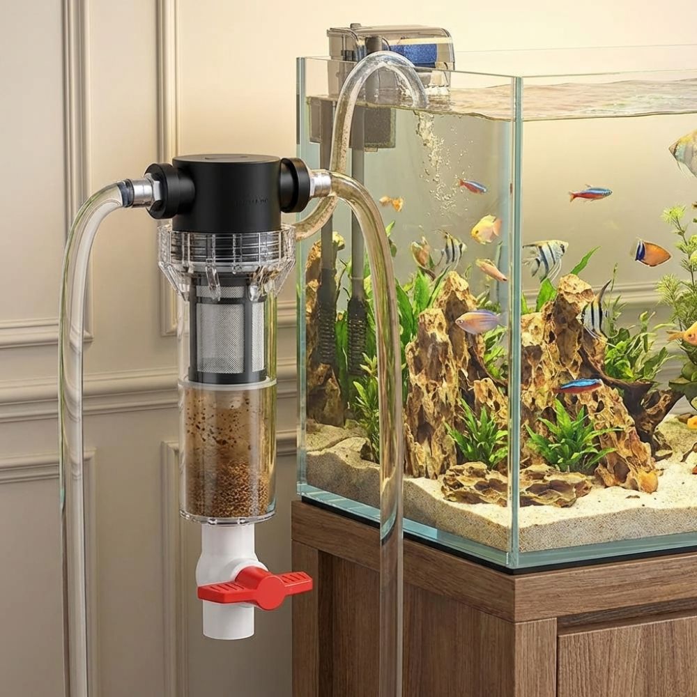 1/2 3/4 Female Thread Aquarium - Aquarium Fish Waste Collector recension och pris