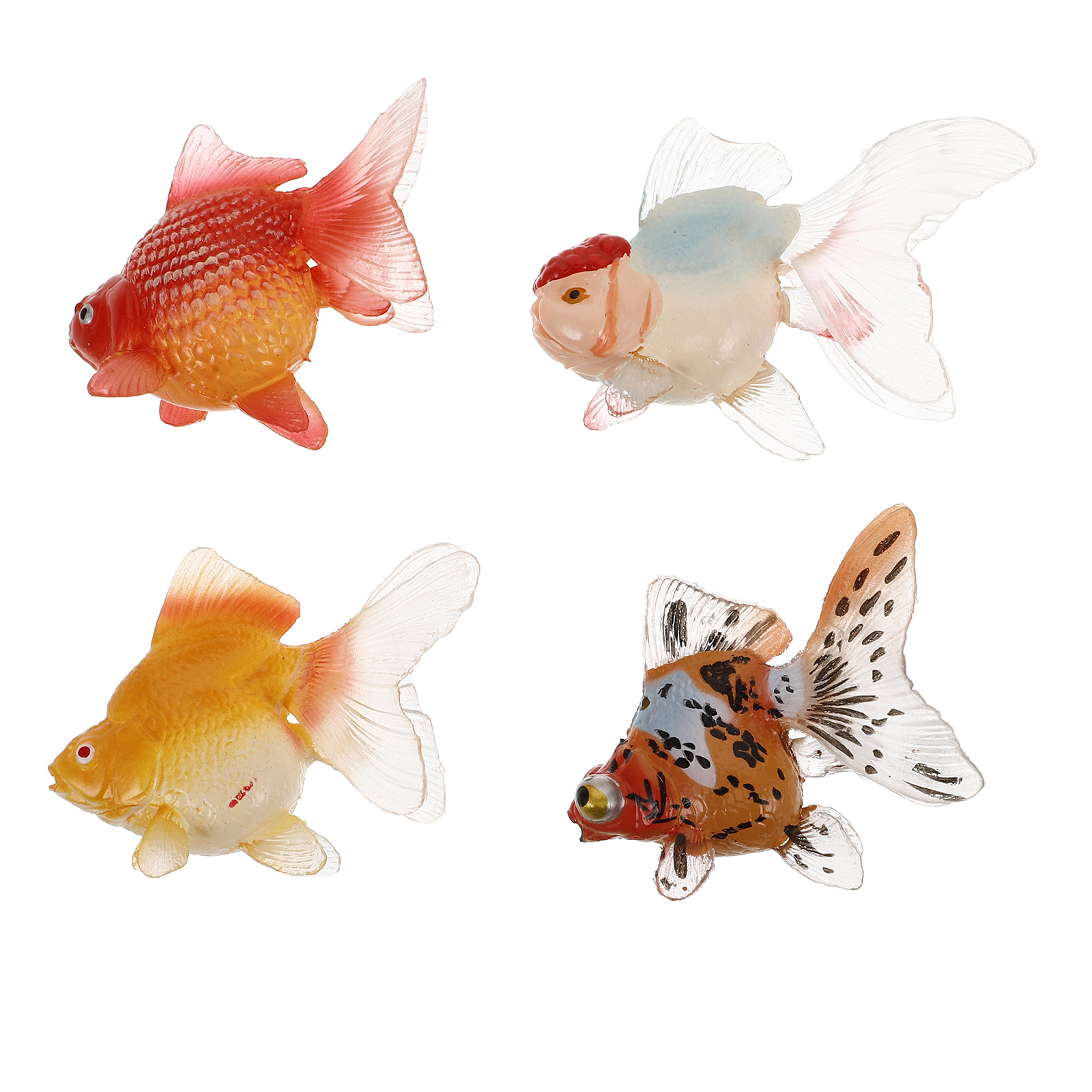 4Pcs Realistic Floating Goldfi - Aquarium Goldfish recension och pris