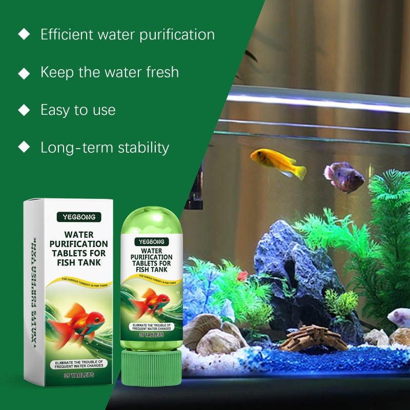 Fish Tank Water Purification T - Aquarium Fish Long recension och pris