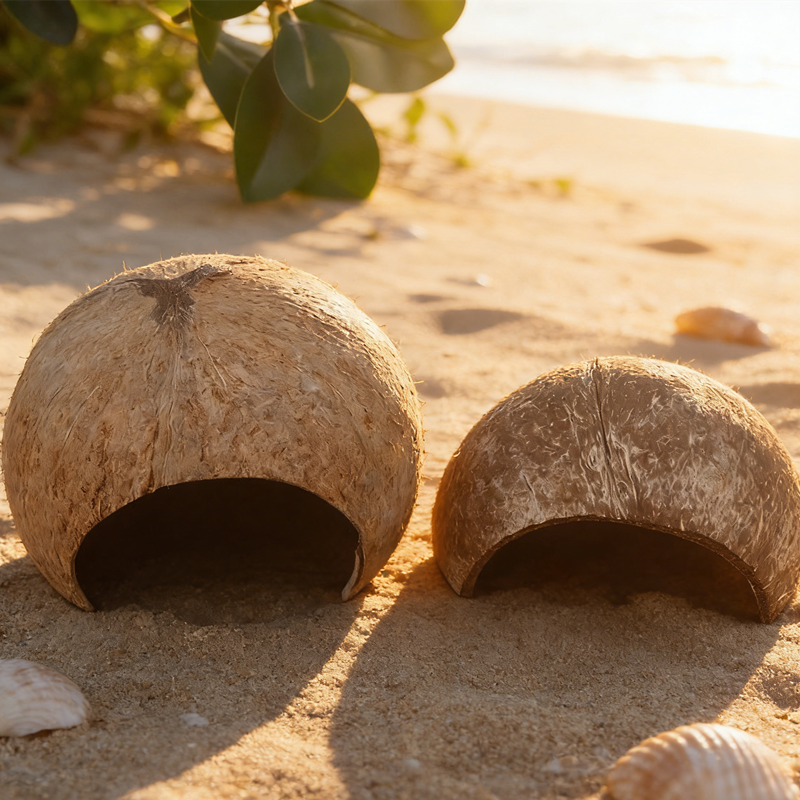 Coconut Hut Decor for Aquarium - Aquarium Fish Hideout recension och pris