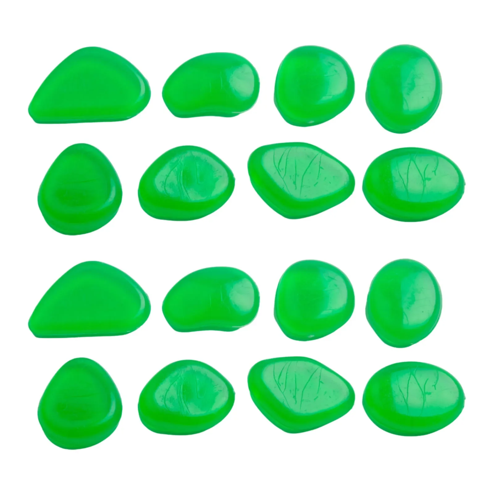 50PCS/Set Glow In The Dark Peb - Aquarium Decoration Rock recension och pris