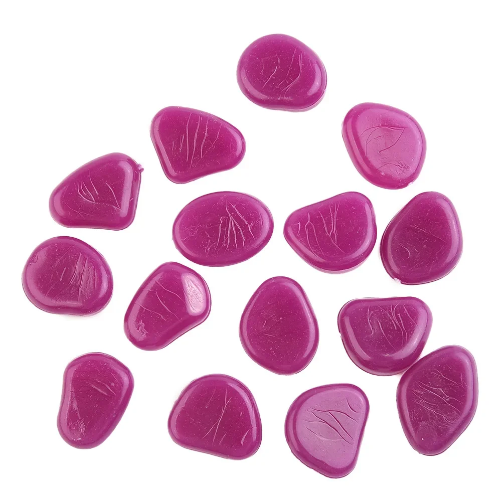 50PCS/Set Glow In The Dark Peb - Aquarium Decoration Rock recension och pris