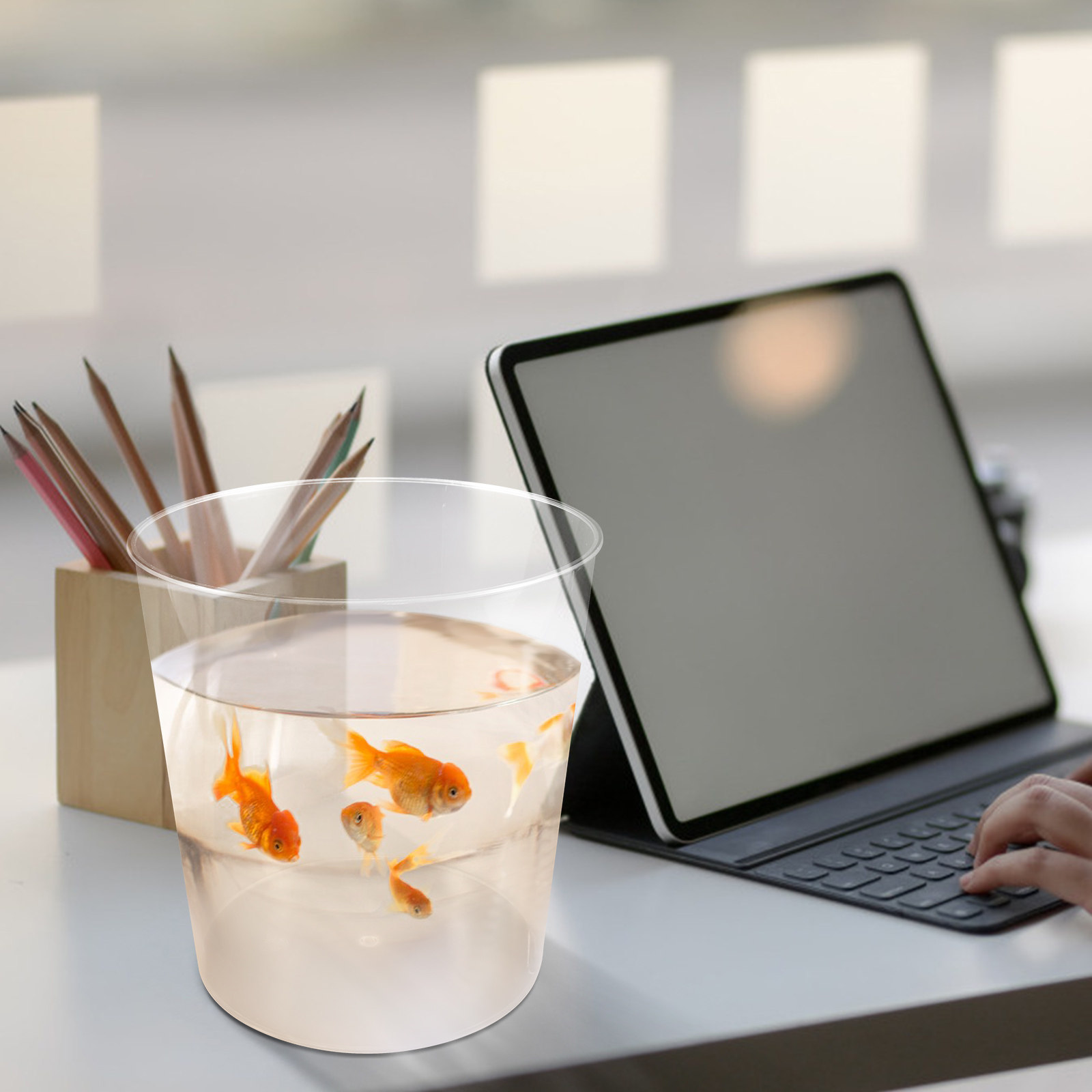 Shatterproof Clear Small Round - Aquarium Goldfish recension och pris