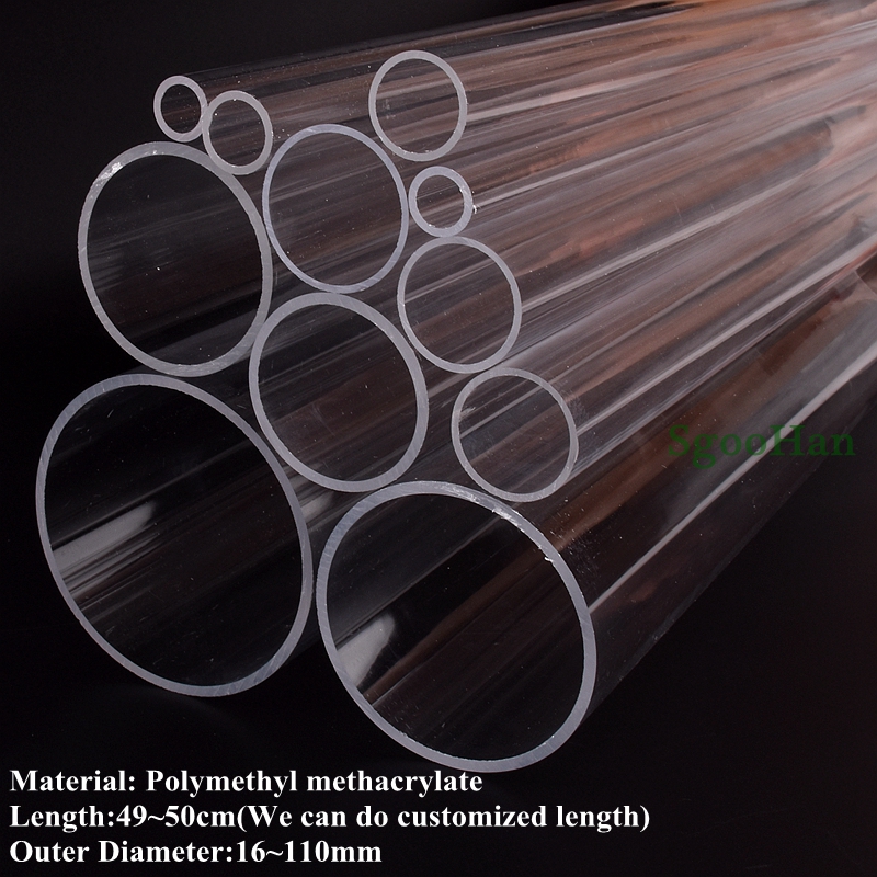 2pcs O.D 16~110mm Clear Plexig - Aquarium Fish Long recension och pris