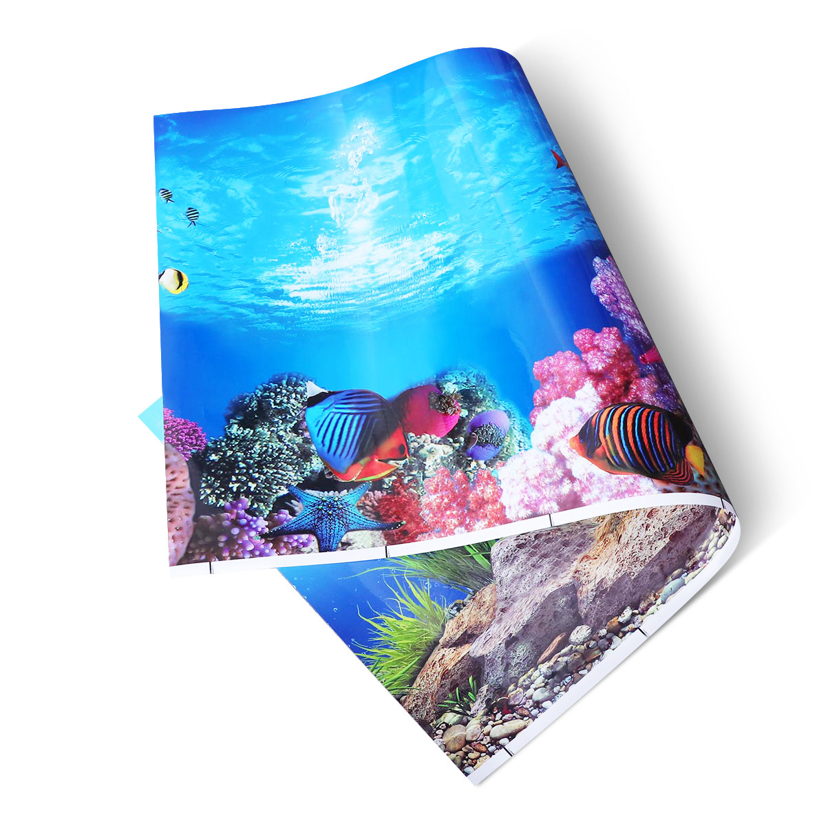 Fish Tank Background Sticker D - Fish In Aquarium Picture recension och pris