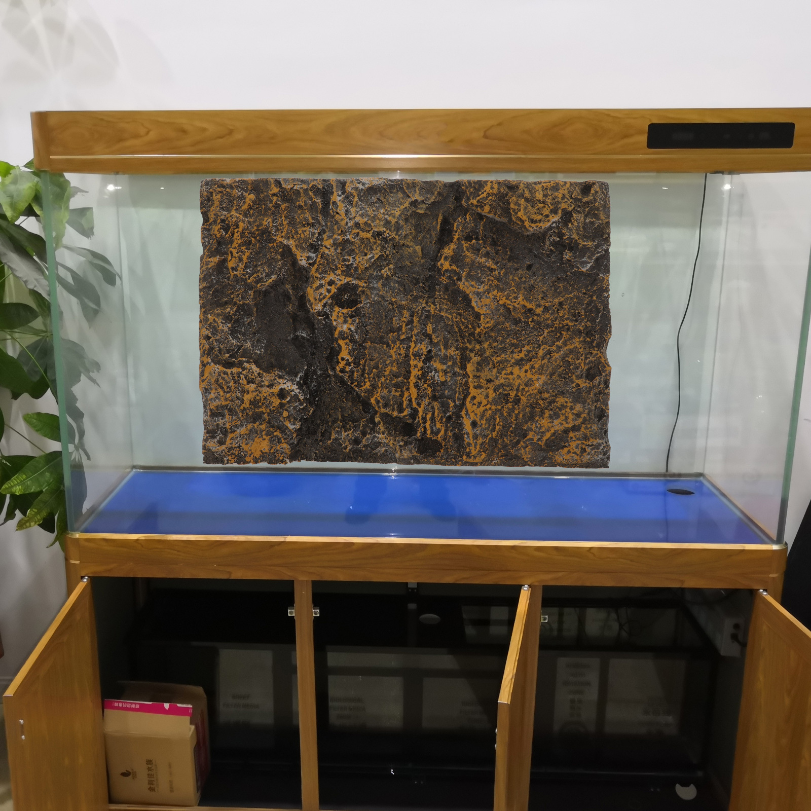 3D Rock Background Panel For A - Aquarium Decoration Rock recension och pris