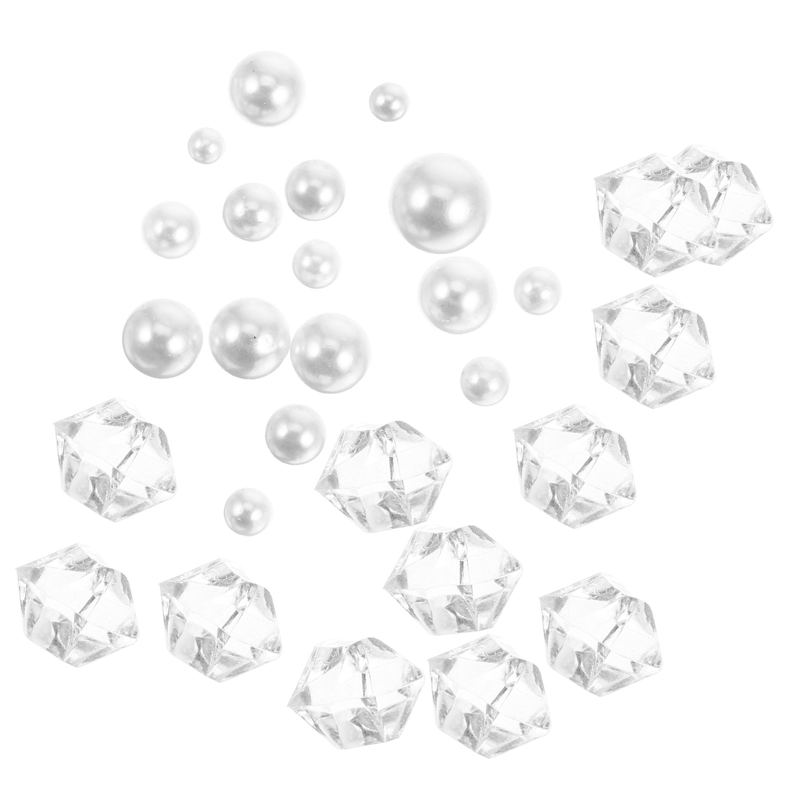 1Pack Pearl Crystal Stones Cle - Aquarium Decoration Rock recension och pris