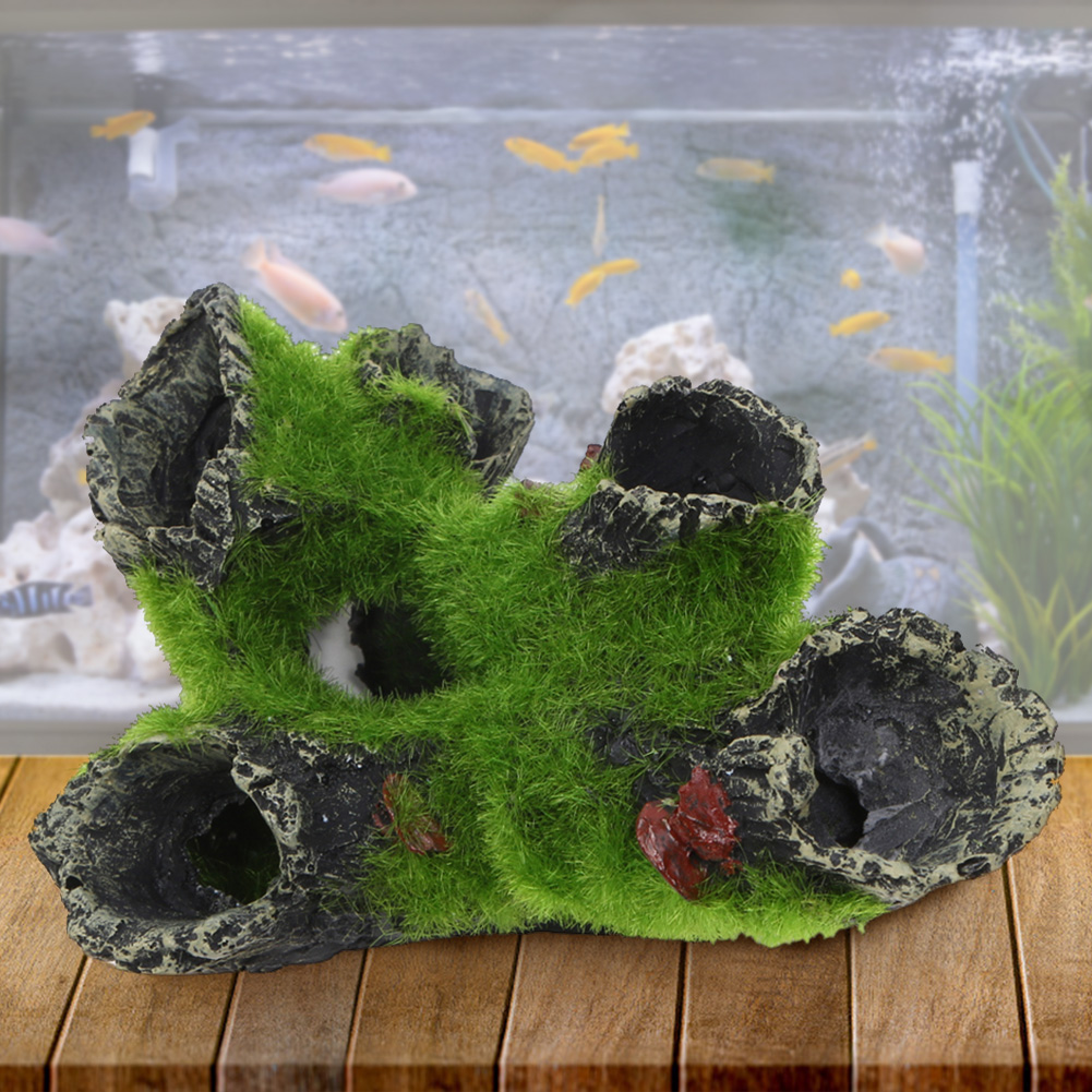 Resin Breeding Tree Shelter Or - Fish In Aquarium Picture recension och pris