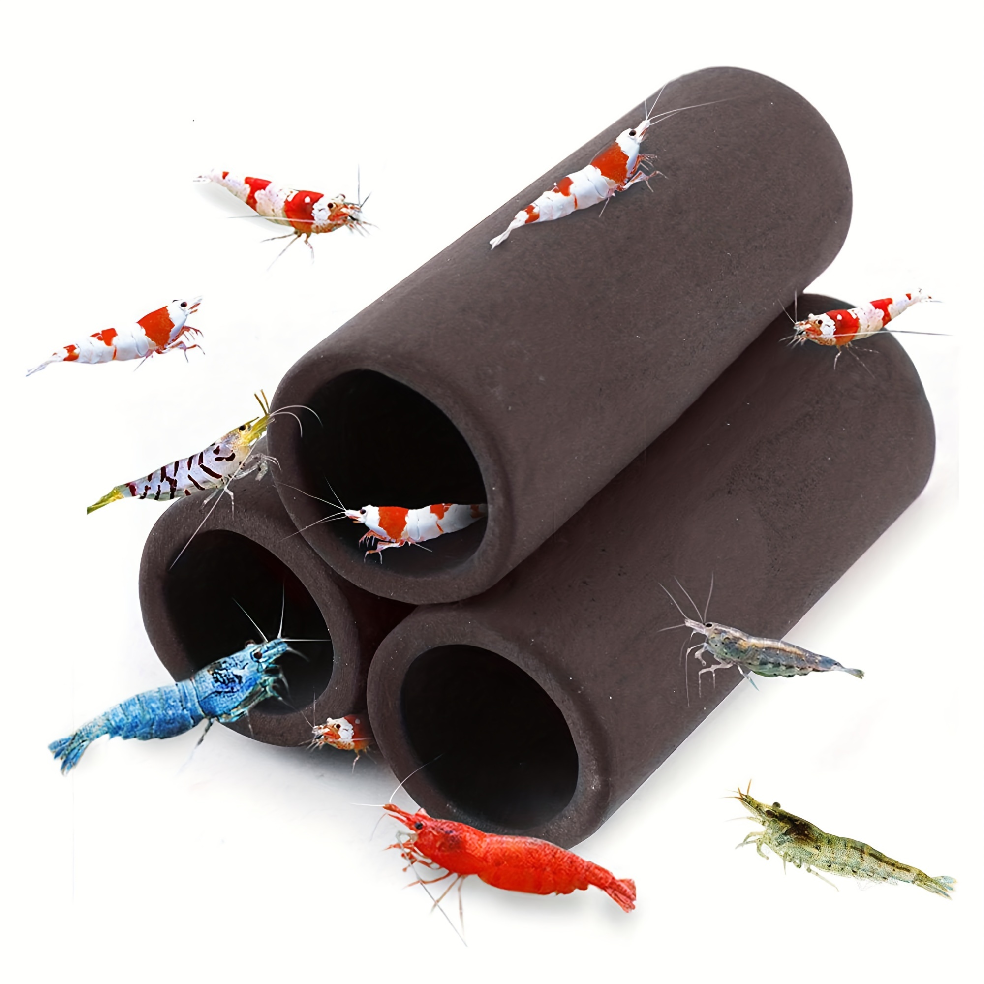 Brown Shelters Shrimp Habitat  - Aquarium Fish Hideout recension och pris