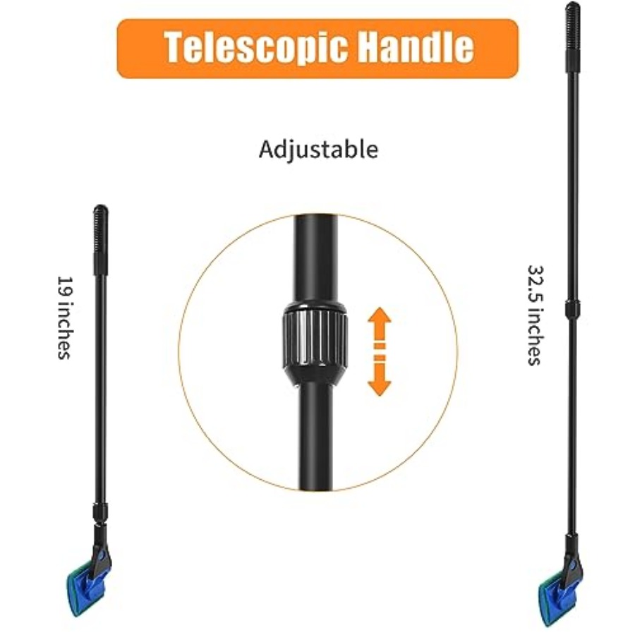 Aquarium Cleaning Tools Fish T - Aquarium Fish Long recension och pris
