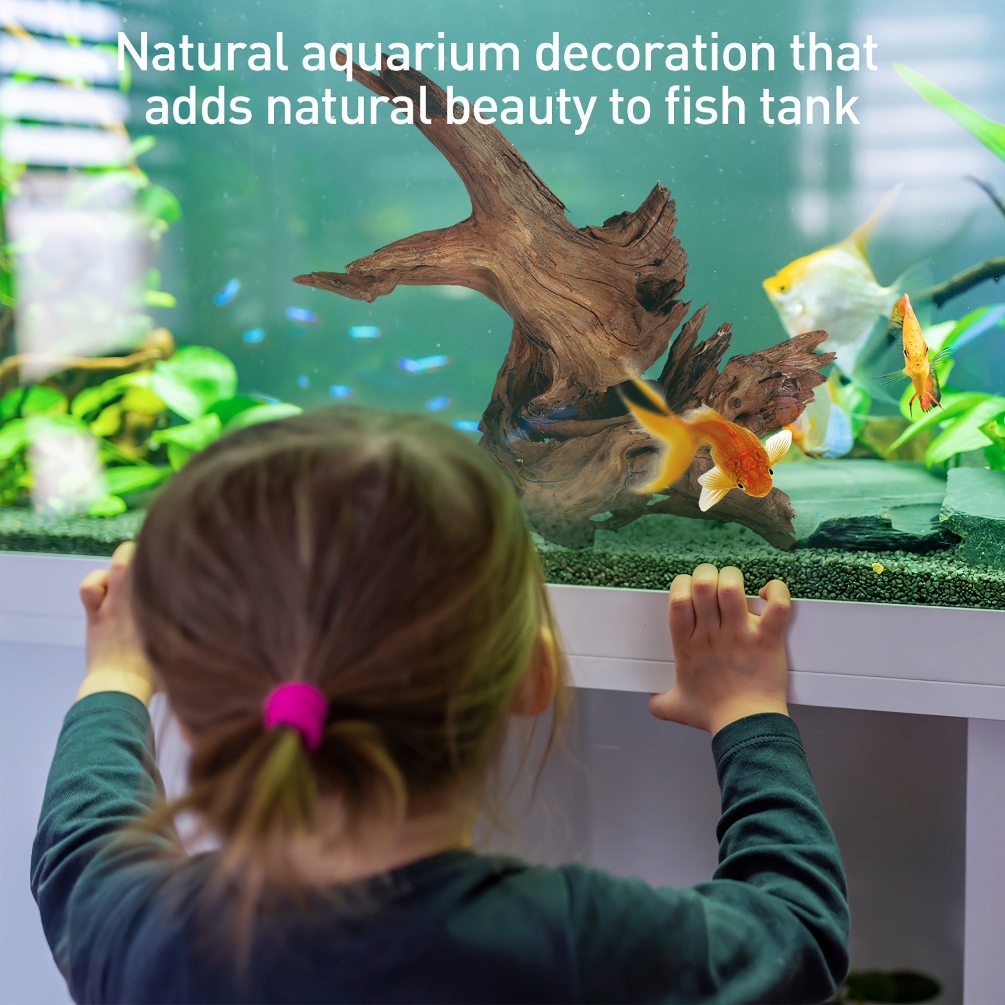 3pcs Natural Large Driftwood F - Aquarium Fish Hideout recension och pris