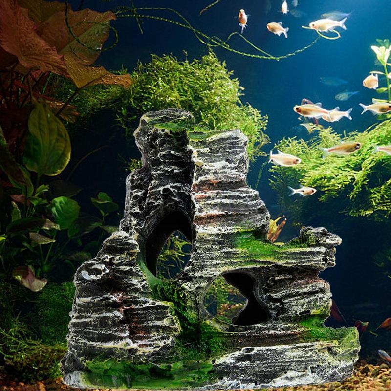 Aquarium Sandstone Decoration  - Aquarium Fish Hideout recension och pris