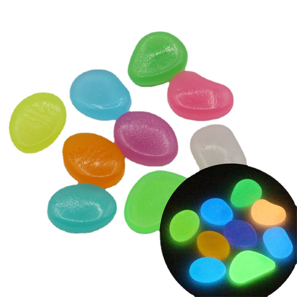 50pcs Luminous Stone Fluoresce - Aquarium Decoration Rock recension och pris