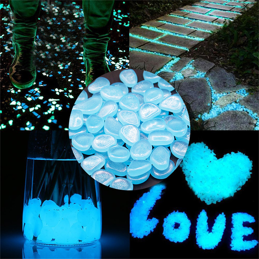 50pcs Luminous Stone Fluoresce - Aquarium Decoration Rock recension och pris