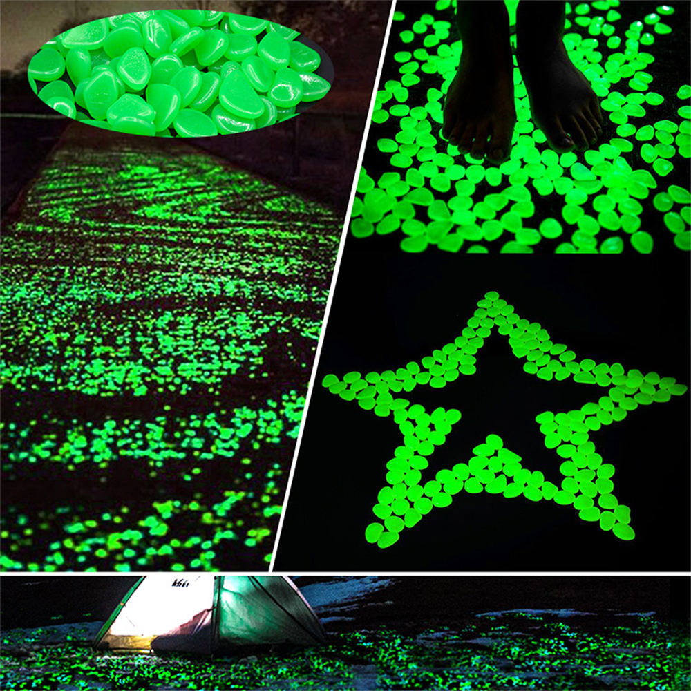 50pcs Luminous Stone Fluoresce - Aquarium Decoration Rock recension och pris