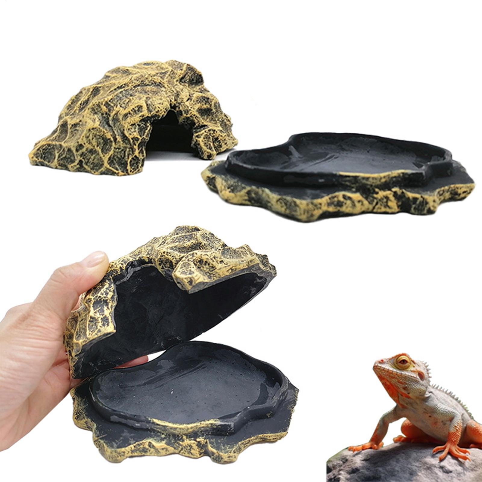 Lizard House Terrarium Resin F - Aquarium Decoration Rock recension och pris