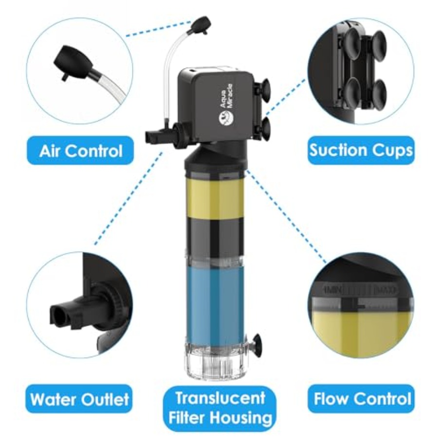 Internal Power Filter for 40-1 - Aquarium Fish Rate recension och pris