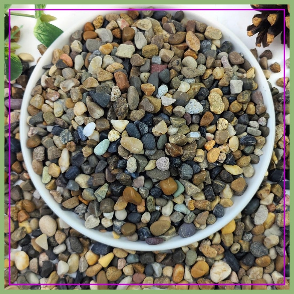 5lbs Natural River Gravel for  - Aquarium Decoration Rock recension och pris