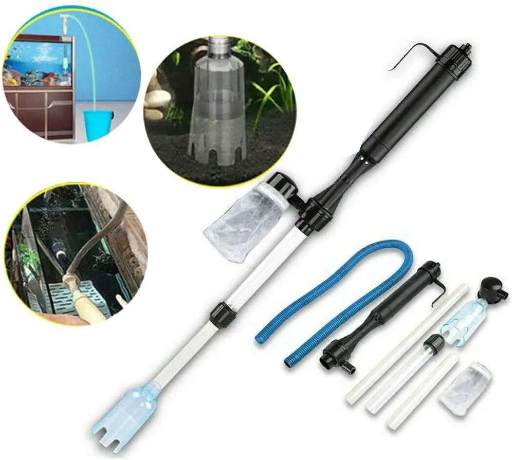 Electric Water Changer Vacuum  - Aquarium Fish Waste Collector recension och pris