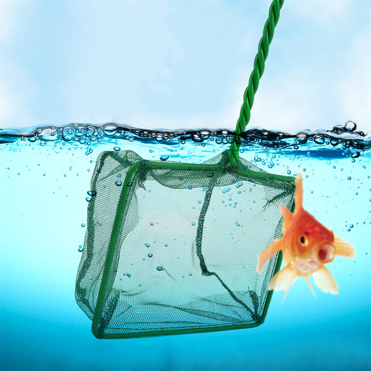 3~10 Inch Portable Nylon Green - Aquarium Fish Long recension och pris