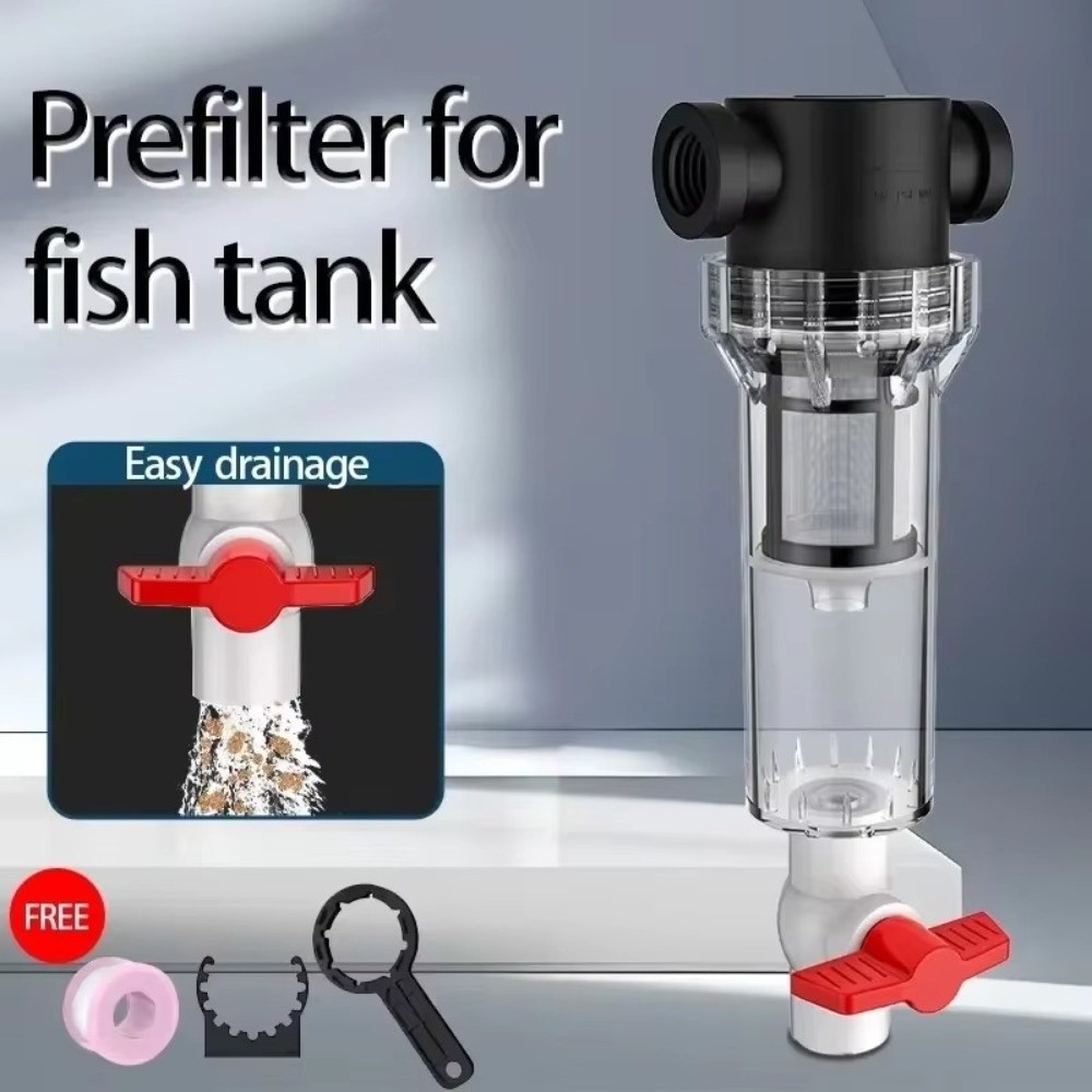 1/2 3/4 Female Thread Aquarium - Aquarium Fish Waste Collector recension och pris