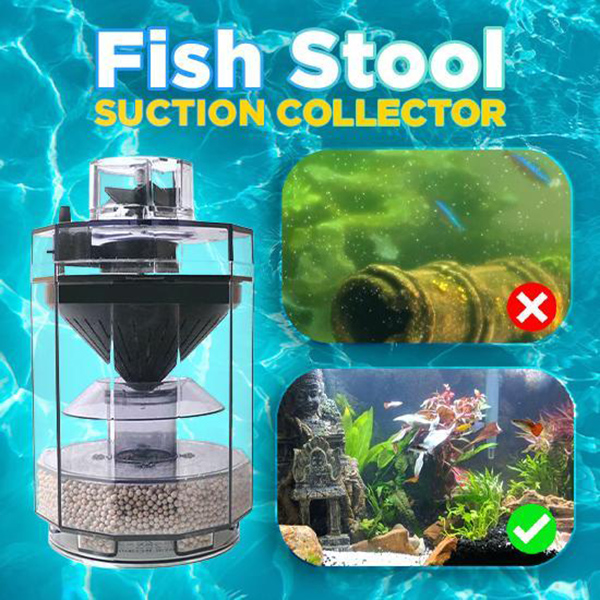 Fish Stool Suction Collector T - Aquarium Fish Waste Collector recension och pris