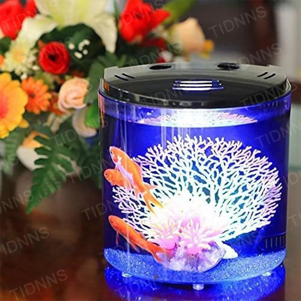 Desktop Small Fish Tank Living - Aquarium Goldfish recension och pris