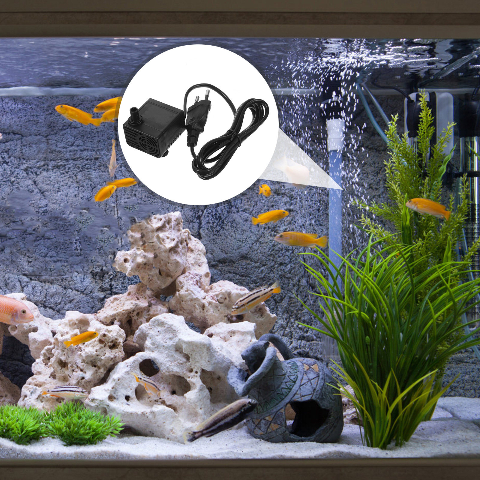 Ac 220V 5W Submersible Water P - Aquarium Fish Rate recension och pris