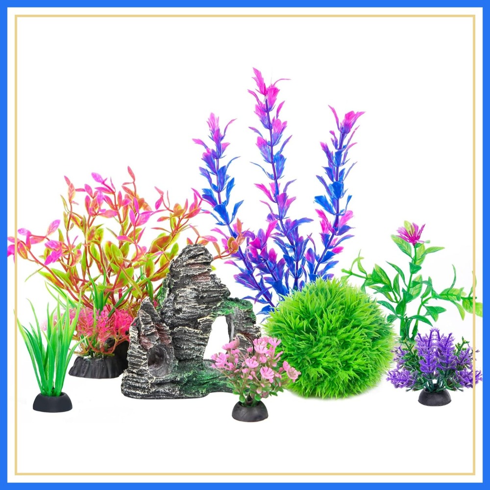 Aquarium Artificial Plastic Pl - Aquarium Goldfish recension och pris