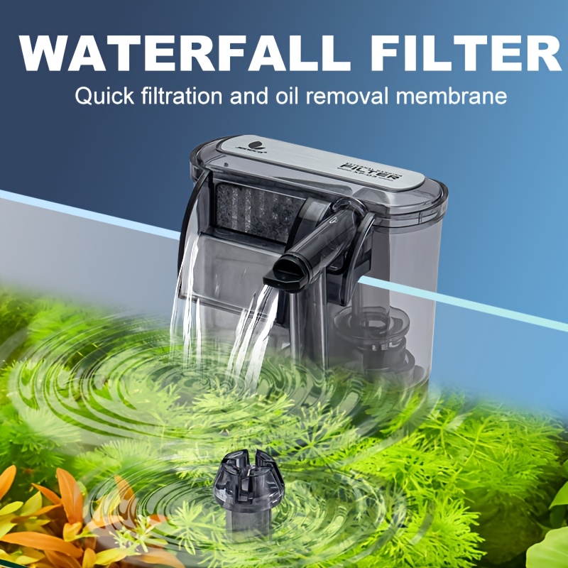 Wall Mounted Aquarium Waterfal - Aquarium Fish Rate recension och pris