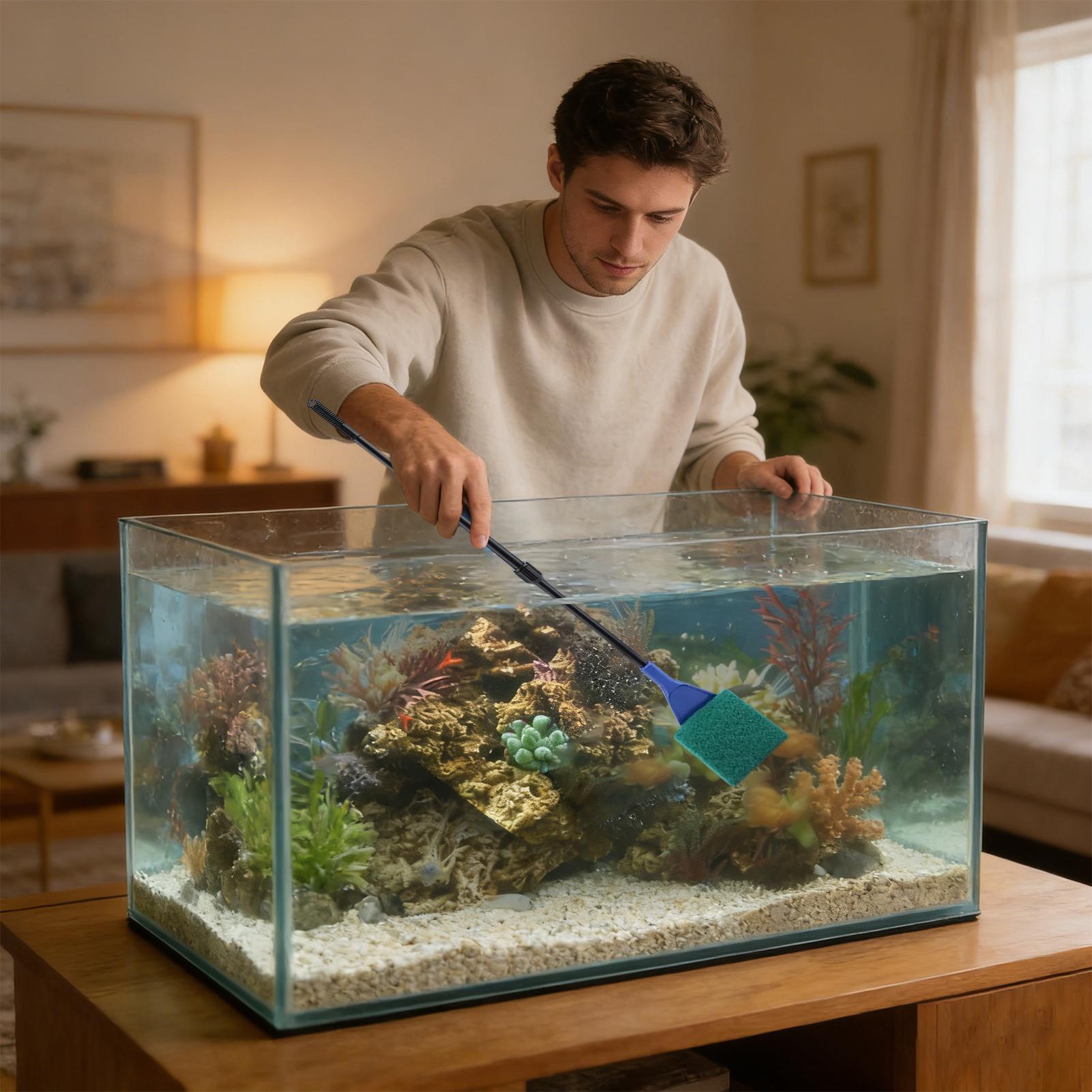 Aquarium Cleaning Kit With Lon - Aquarium Fish Long recension och pris