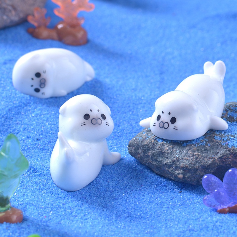 Mini Sea Lion Figurines for Mi - Aquarium Fish Only recension och pris