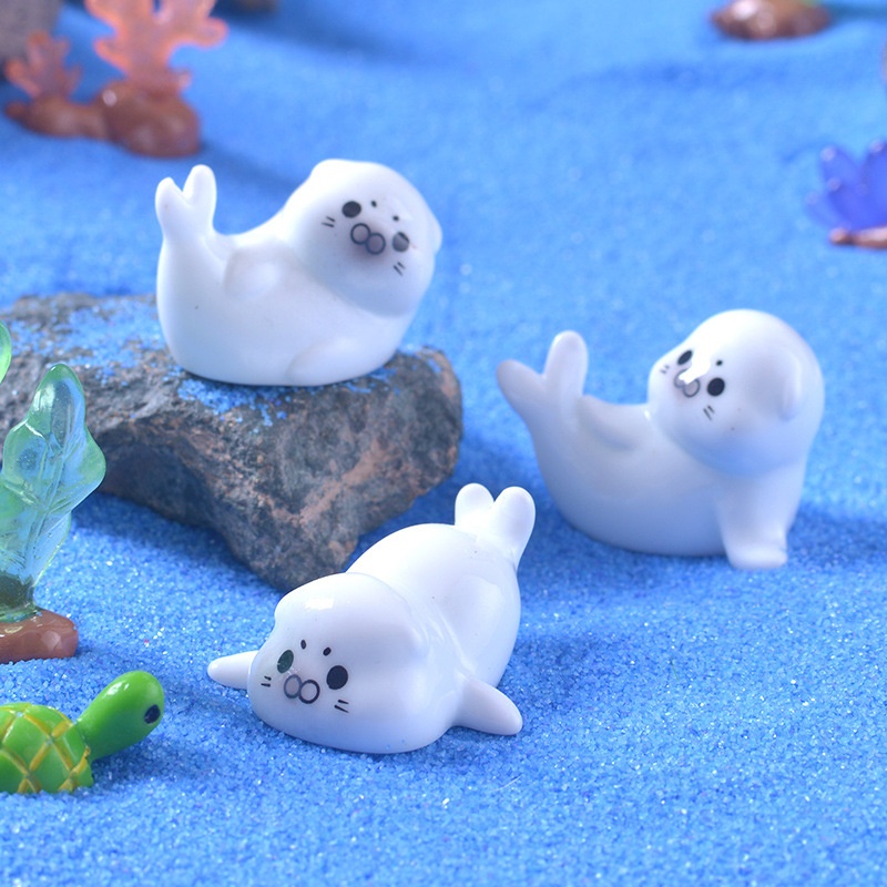 Mini Sea Lion Figurines for Mi - Aquarium Fish Only recension och pris